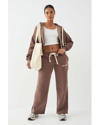 DSGN Studio - Contrast Drawcord Mid Rise Straight Leg Jogger - Lyst