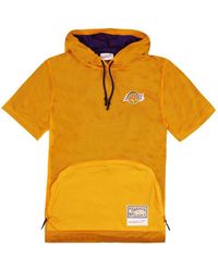 Mitchell & Ness - Los Angeles Lakers Hooded T-Shirt - Lyst