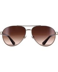 Burberry - Aviator Light Gradient Be3167 Metal - Lyst