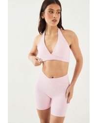 DSGN Studio - Sculpt Twist Front Sports Bra - Lyst