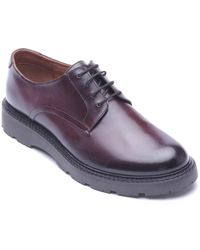 Base London - Vector Leather Washed Lace-Up Shoes - Lyst