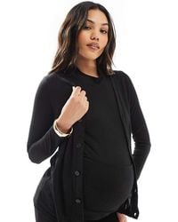 Mama.licious - Maternity Mix & Match Soft Jersey Cardigan Co-Ord - Lyst