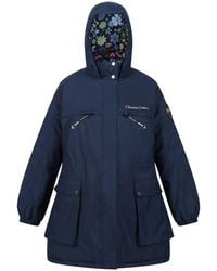 Regatta - Ladies Christian Lacroix Cailar Logo Longline Waterproof Jacket Marl) - Lyst