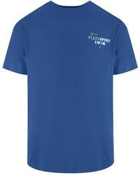 Philipp Plein - Geo Logo Stretch T-Shirt Cotton - Lyst