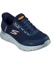 Skechers - Go Walk Flex 216330-Nvy Lace Up Shoes - Lyst