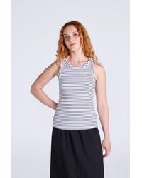 Mountain Warehouse - Ribbed Tank Lightweight Breathable Soft Casual Summer Ladies Vest Top Cotton - Lyst