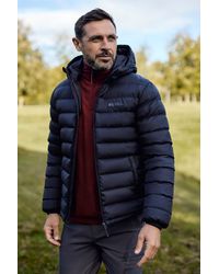 Mountain Warehouse - 'Season' Padded Jacket With Side Pockets Water Resistant Warm Coat Polyamide - Lyst