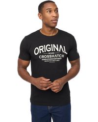 Crosshatch - Vintarge T-Shirt Cotton - Lyst