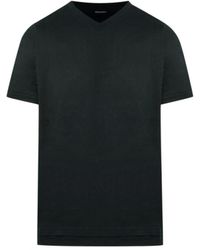 DIESEL - T-cherubik-nieuw Zwart T-shirt Met V-hals - Lyst
