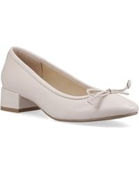 Hush Puppies - Silvia Low Heel Sandal Leather Sandals - Lyst