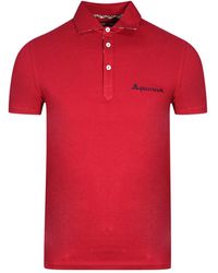 Aquascutum - Signature Logo Polo Shirt Cotton - Lyst