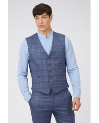 Antique Rogue - Multi Overcheck Waistcoat - Lyst