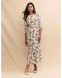 Nobody's Child - Nobodys Rachel Crew Neck Midi Dress - Lyst
