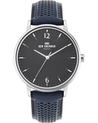 Ben Sherman - Reloj Analógico Para Hombres De Cuarzo Con Correa En Plástico Wb038u - Lyst