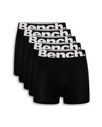 Bench - 5 Pack 'Marco' Cotton Rich Boxers - Lyst