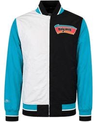 Mitchell & Ness - Nba San Antonio Spurs Team History Warm Up Jacket - Lyst