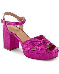 Jones Bootmaker - Imani Leather High Heel Shoes - Lyst