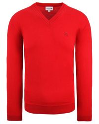 Lacoste - Pure New Wool Sweater Textile - Lyst