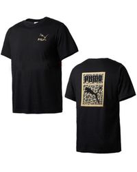 PUMA - Wild Pack Tee Short Sleeved T-Shirt Casual 578329 51 A22D - Lyst