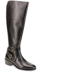 Jones Bootmaker - Phoebe Small Calf Fit Leather Knee Boots - Lyst