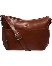 Conkca - Merrill' Conker Leather Cross Body Bag - Lyst