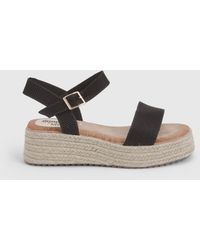 Good for the Sole - Elodie Textile Medium Wedge Sandals - Lyst