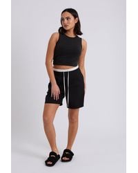Urban Bliss - Double Waistband Bermuda Short - Lyst