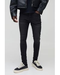 BoohooMAN - Super Skinny Stretch Jean - Lyst