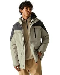 Regatta - Stanford Two Tone Waterproof Insulated Jacket (Abbeystone/Iron) - Lyst