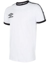Umbro - Short Sleeve Crew Neck Ringer T-Shirt 65801U 13U Cotton - Lyst