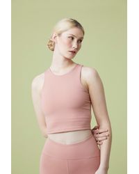 Mountain Warehouse - 'Go Getter' Cropped Vest Casual Stretchy Lightweight Breathable Tank Top Nylon - Lyst