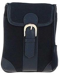 Ashwood Leather - 'Fascino Fatale' Soft Suede Small Crossbody Bag - Lyst
