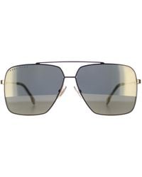 BOSS - Aviator Ivory Mirror 1325/S Metal - Lyst