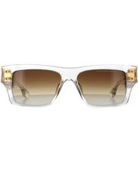 Dita Eyewear - Rectangle Crystal Clear Dark To Gradient Grandmaster Seven - Lyst