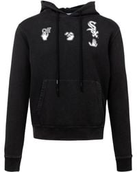 Off-White c/o Virgil Abloh - X Mlb Chicago Sox Slim Fit Hoodie Cotton - Lyst