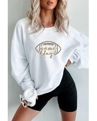 Azura Exchange - Spieltag Grafik Sweatshirt - Lyst