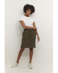 Kaffe - Rok Regular Fit Grape Leaf - Lyst