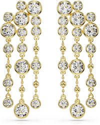 Swarovski - 'Imber' Plated Metal Drop Earrings - Lyst