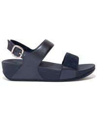 Fitflop - Womenss Fit Flop Lulu Crystal Back Strap Sandals - Lyst