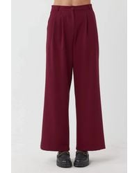 Hiccup - High Waist Pleated Palazzo Pants - Lyst