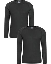 Mountain Warehouse - 'Talus' Thermal Base Layer Gym Top Long Sleeve Moisture Wicking - Lyst
