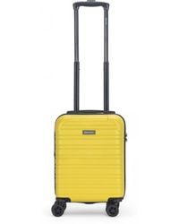 Infinity Leather - Abs Hardshell Underseat Cabin Suitcase 45 X 30 X 20 Cm Luggage Suitable For Wizz Air - Lyst