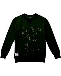 Seventyseven - Seventyseven Heather 'Tropical Soul' Crew Sweatshirt Cotton - Lyst