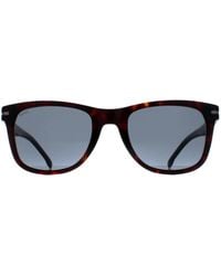 BOSS - Rectangular Acetate Sunglasses with UV Protection - Lyst