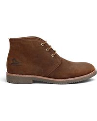Panama Jack - Leather Waterproof Lace-Up Desert Boots - Lyst