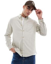 ASOS - Brushed Oxford Regular Shirt - Lyst