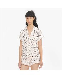UGG - Ugg Amelia Ii Pyjama Set Cream Painted Leopard - Lyst