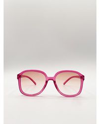 SVNX - Ombre Lense Oversized Sunglasses - Lyst