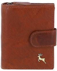 Ashwood Leather - 'G-Purse' Vintage Wash Real Wallet Purse - Lyst