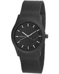 Johan Eric - Agers¸ Dial W Date Sub-Dial Watch, Ip Case & Mesh Bracelet Stainless Steel - Lyst